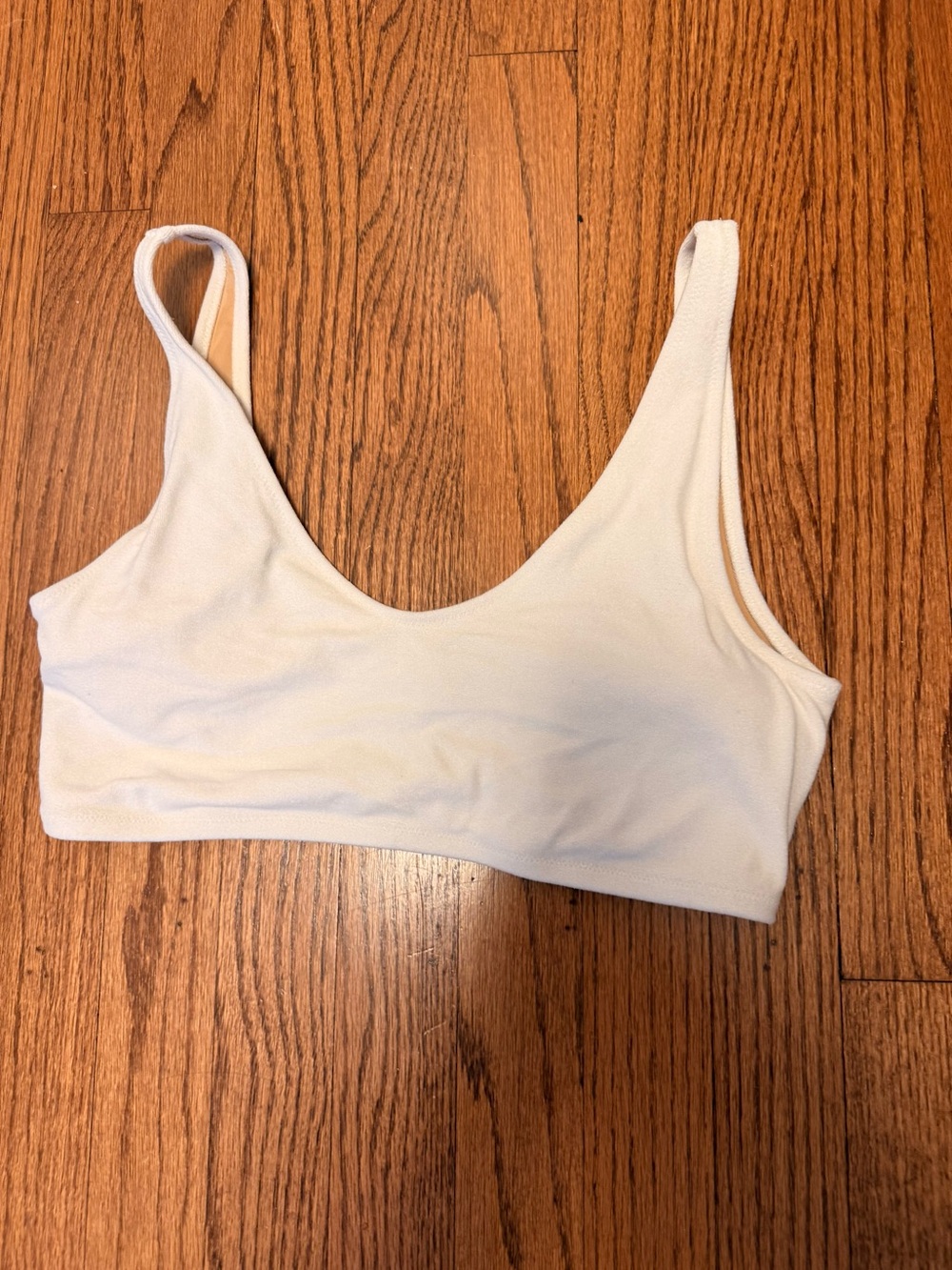 Old Navy White Bikini top size large